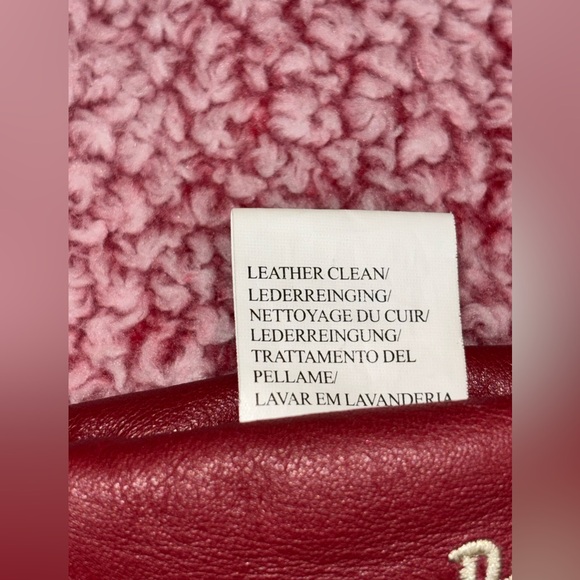 Harley Davidson Women's Leather Motorcycle Gloves Size Extra Small Black Red - Picture 3 of 5